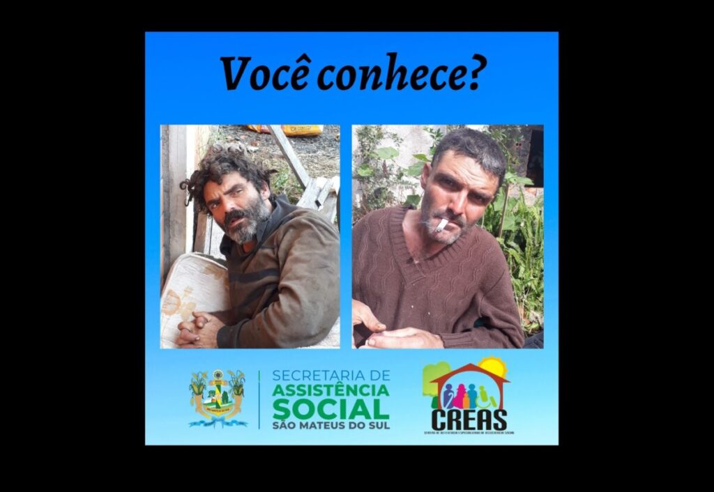 Você conhece ou tem informações sobre este homem?