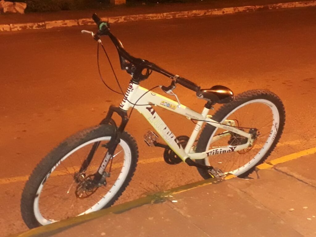 Bicicleta é furtada no centro de São Mateus do Sul