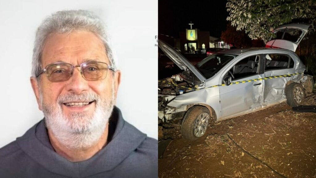 Padre morre após acidente em frente à igreja onde celebraria missa no PR