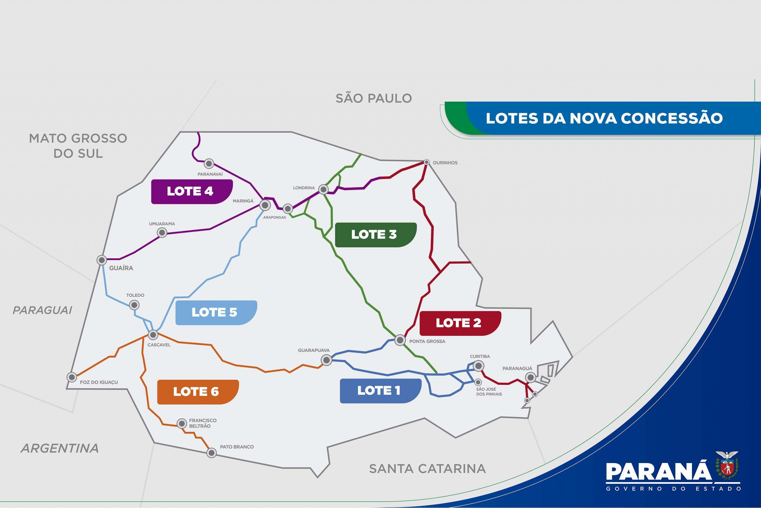 ANTT aprova proposta para novas concessões de pedágio no Paraná