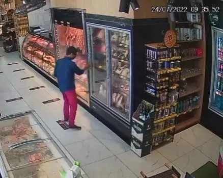 Homem tenta furtar picanha em mercado, é impedido por segurança e foge em Prudentópolis