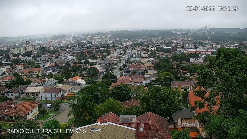 Final de semana será chuvoso e com temperaturas amenas em São Mateus do Sul