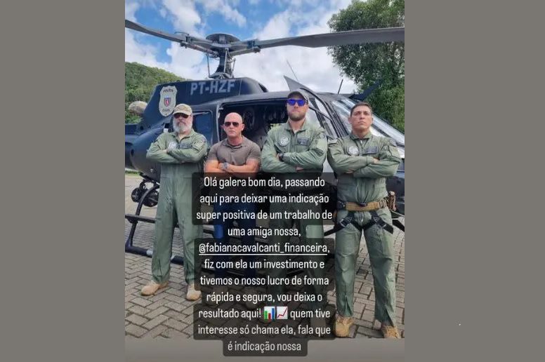 Hackers invadem perfil da Polícia Civil do Paraná e usam foto do secretário de segurança pública para aplicar golpe do pix