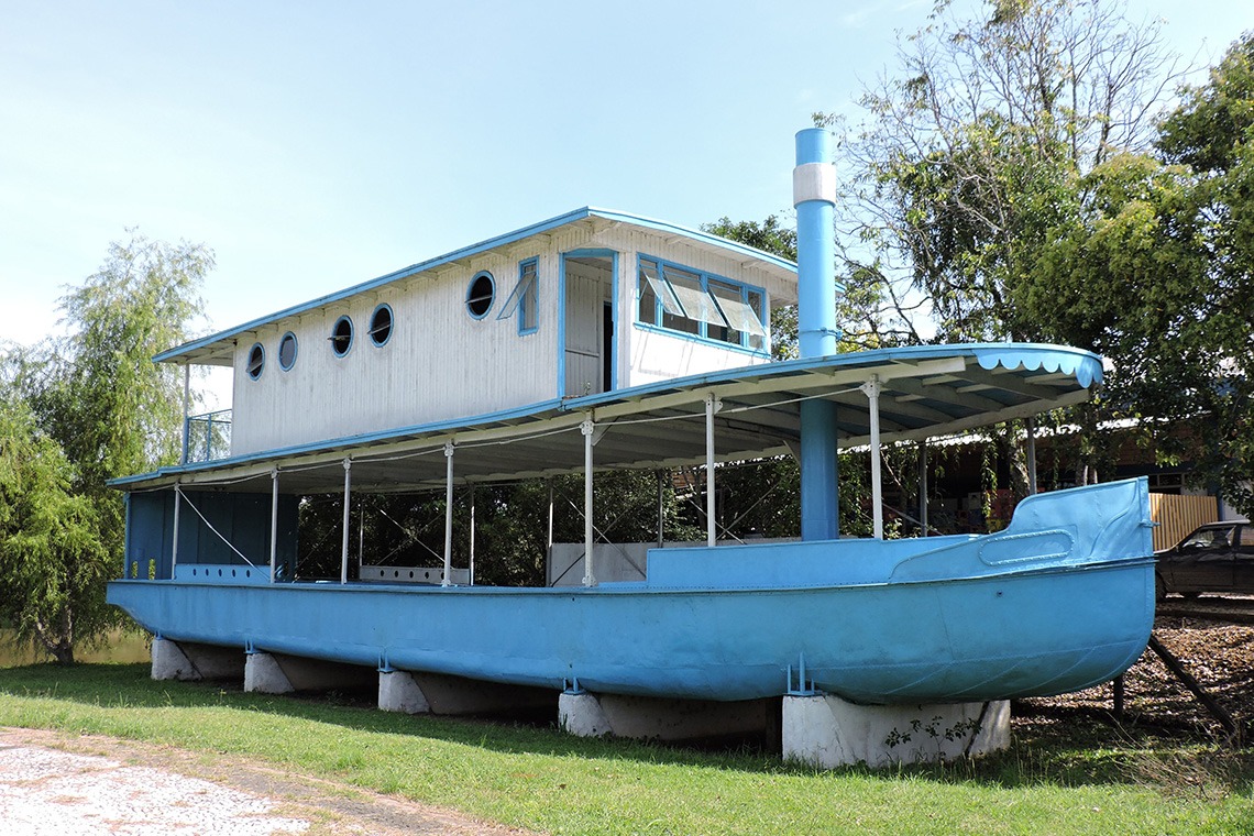 Navegação no rio Iguaçu transportou pessoas e mercadorias, passando por SMS