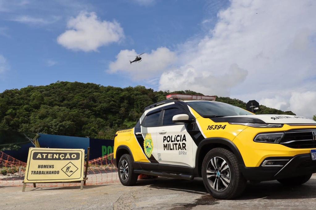 Com abordagens, forças policiais promovem primeira ação do Verão Maior Paraná