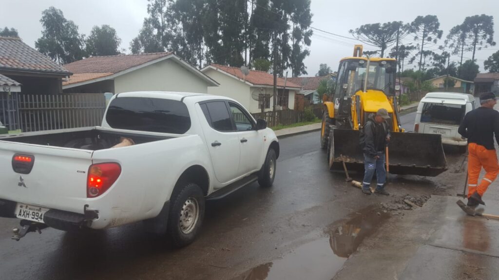 União da Vitória reage às consequências dos 80mm de chuva