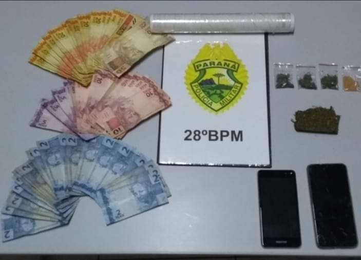 Prisão e apreensão de drogas na Lapa