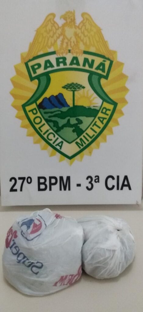RPA da PM aborda veículo e localiza drogas com ocupantes