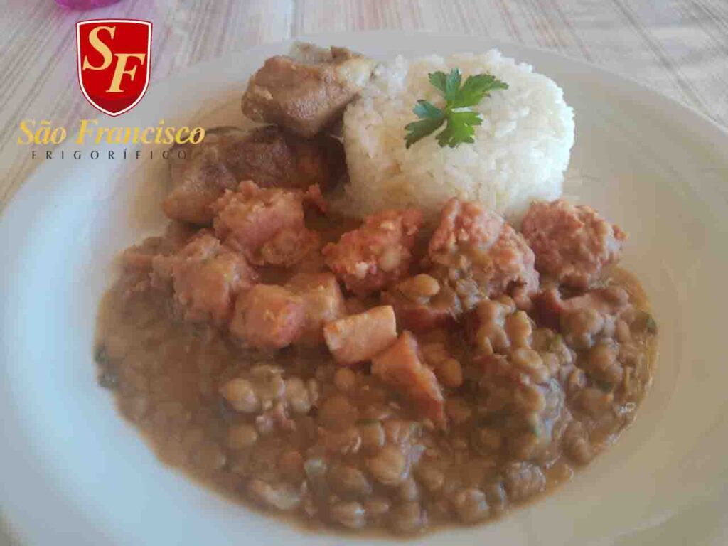 Receita de Lentilha São Francisco