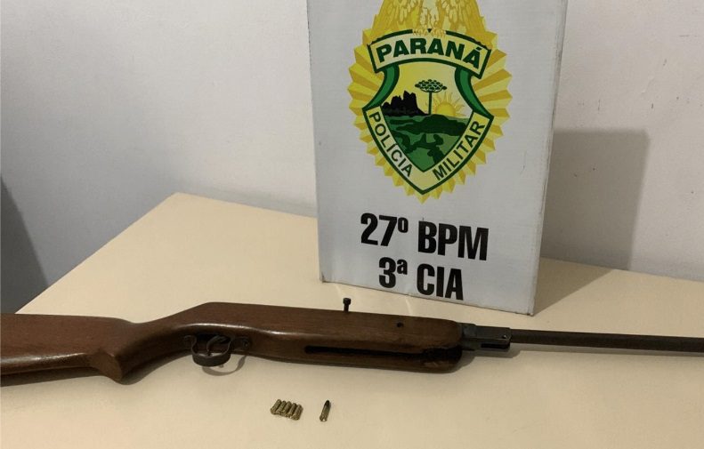 Mais um caso de disparo de arma de fogo é registrado em São Mateus do Sul