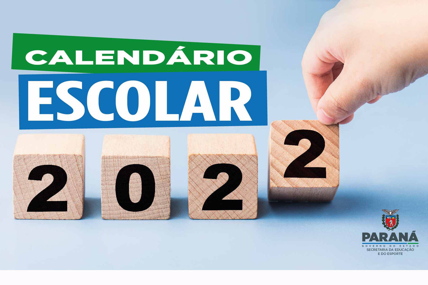 Educação divulga calendário escolar para o ano letivo de 2022