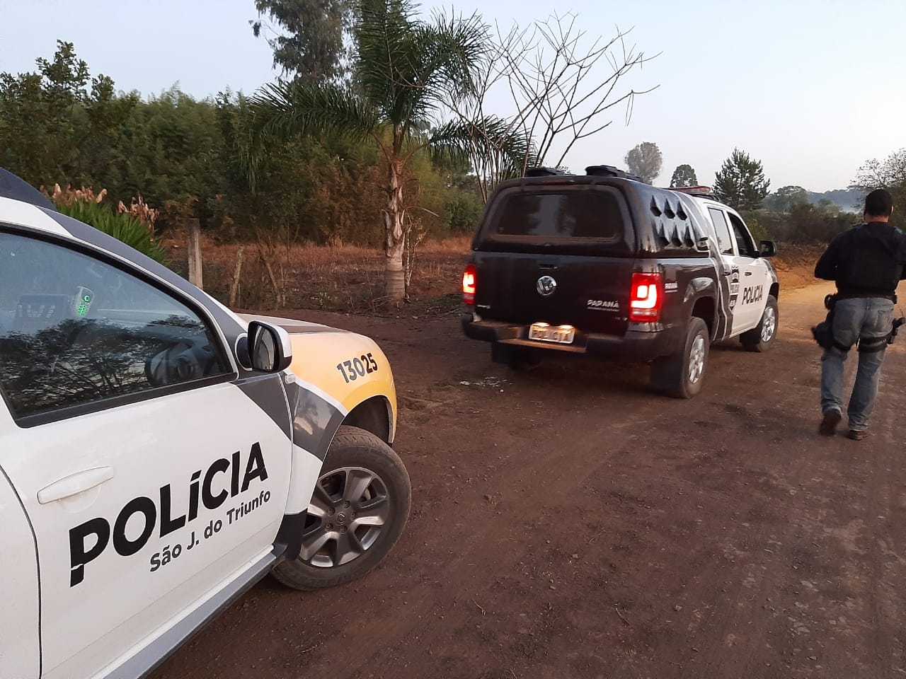 PM e Civil desmantela ponto de tráfico de drogas em São João do Triunfo