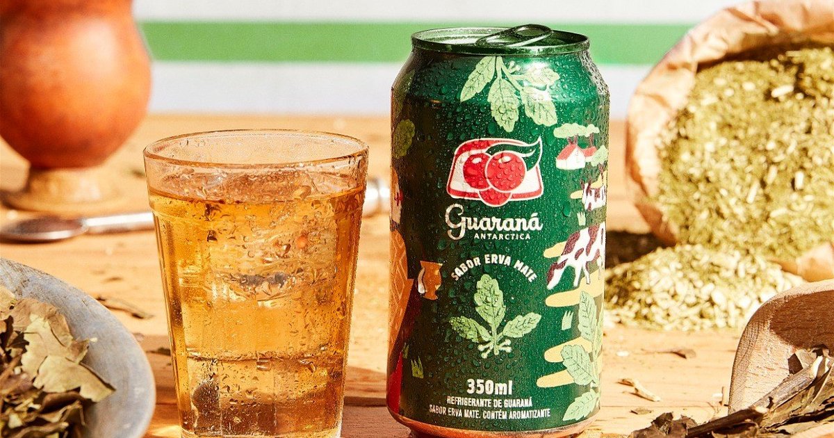 Guaraná Antarctica lança refrigerante de Erva-mate