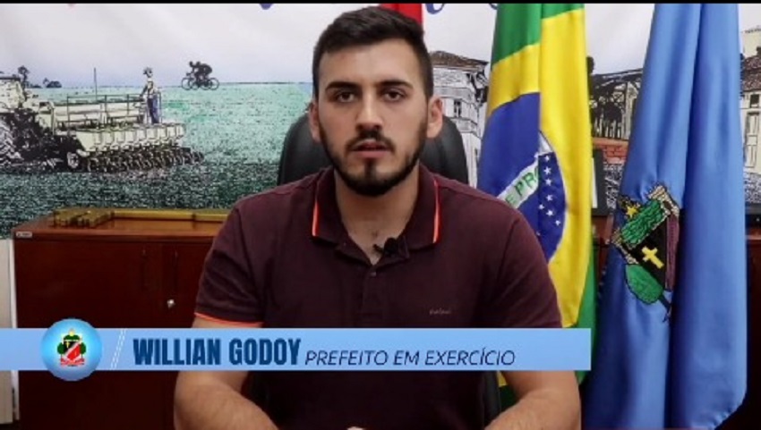 Gestor interino de Canoinhas publica vídeo visando tranquilizar sobre prisão de prefeito