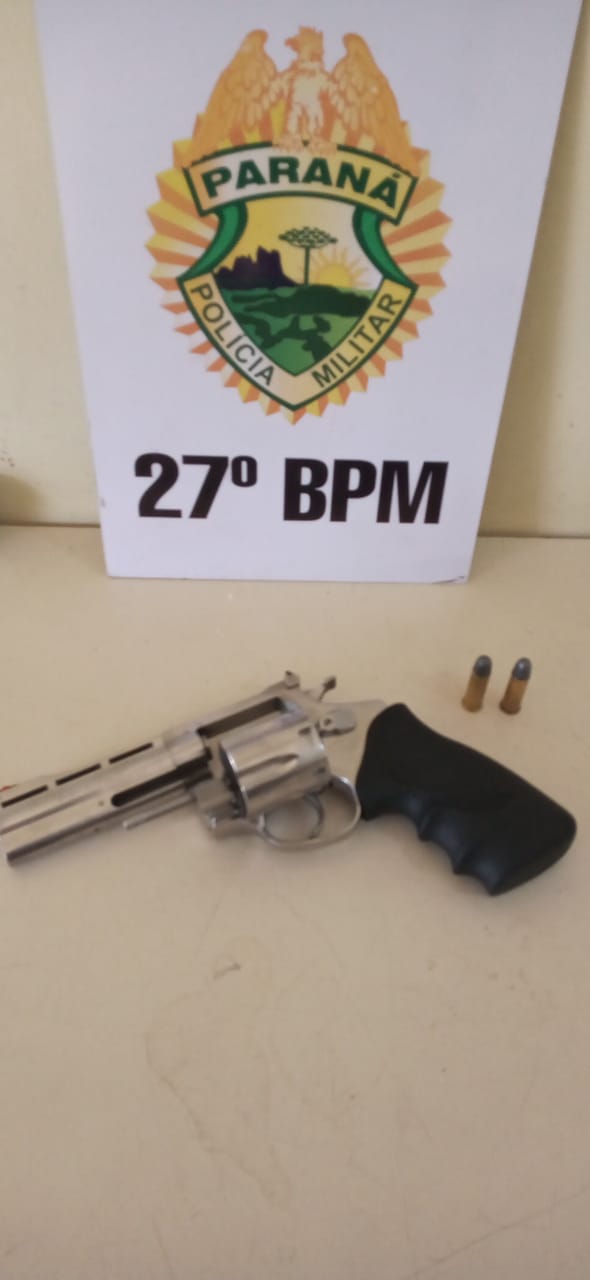 ROTAM recupera bicicleta furtada e localiza arma de fogo com autor