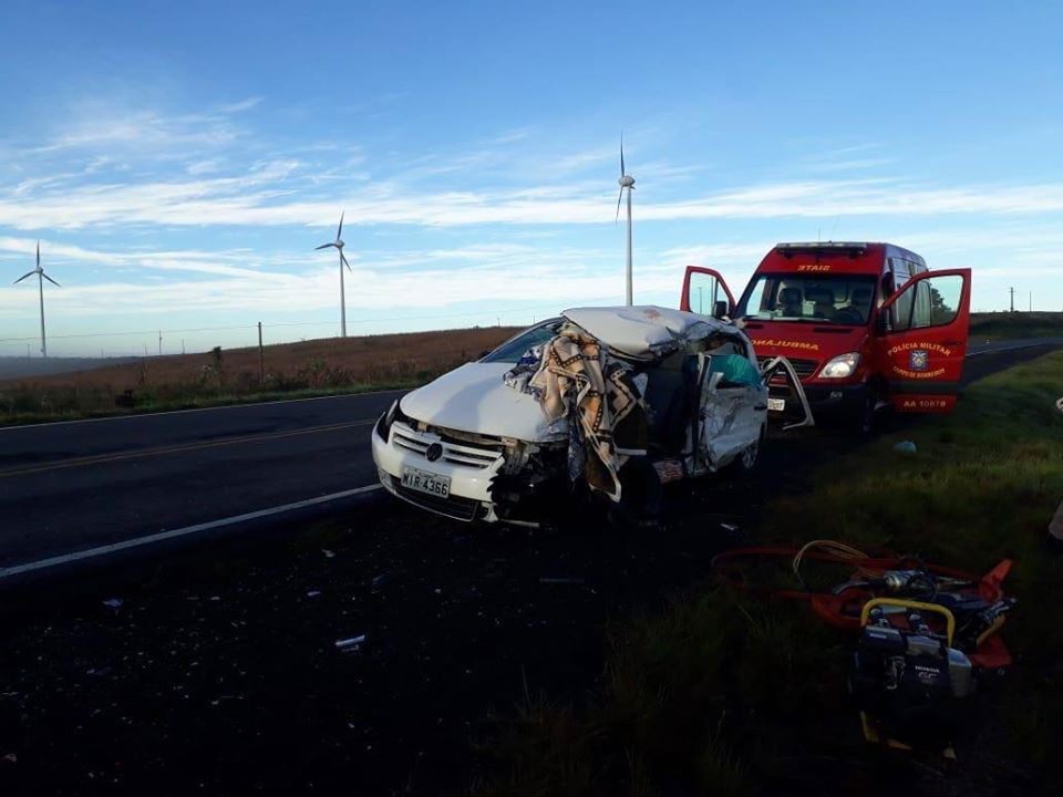 Condutor de veículo morre em acidente envolvendo caminhão de São Mateus do Sul