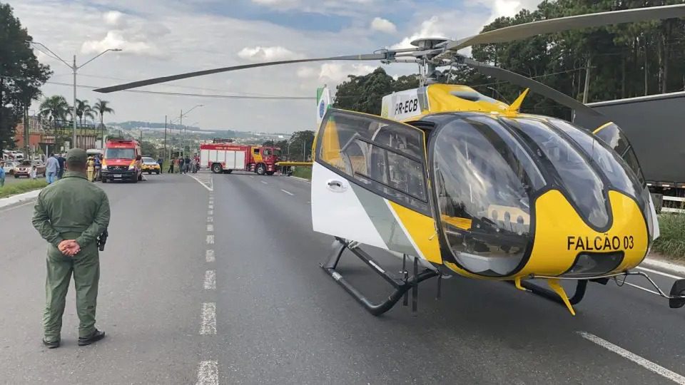 Macaco hidráulico quebra e caminhão mata trabalhador na Rodovia do Xisto