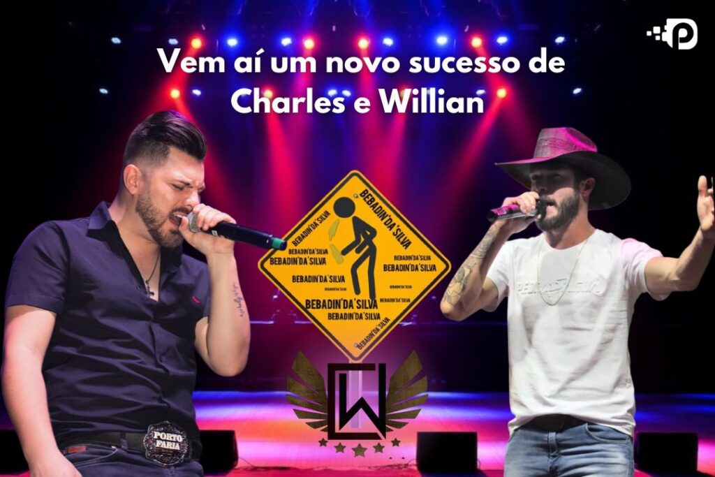 Dupla Charles e Willian revelam detalhes exclusivos sobre o lançamento do novo clipe “BEBADIM’DA’SILVA”