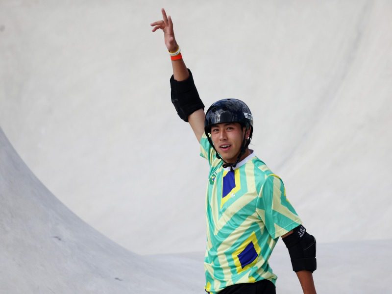 Paranaense conquista medalha de bronze no skate park nas Olimpíadas de Paris