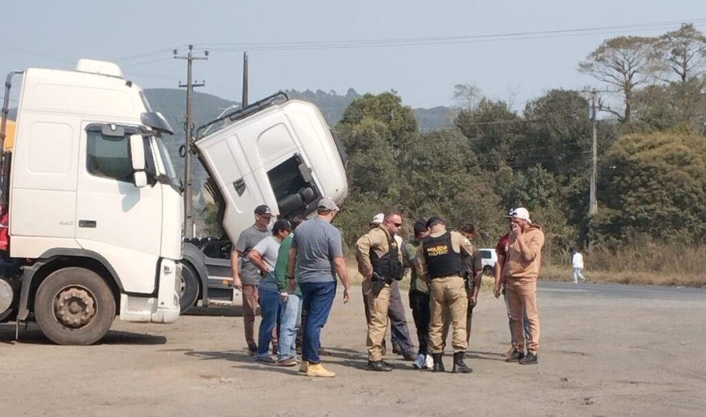 Rapidez dos funcionários e da polícia garante prisão de ladrão em posto de combustível em Irati