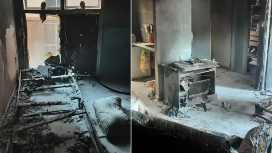 Pai é preso suspeito de incendiar casa com filhos dentro após separação