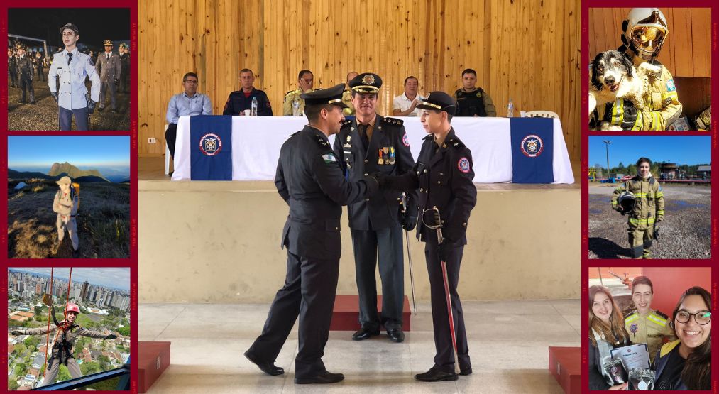 Corpo de Bombeiros de São Mateus do Sul tem nova comandante: Mariana Rozentalski assumiu o posto nesta sexta-feira