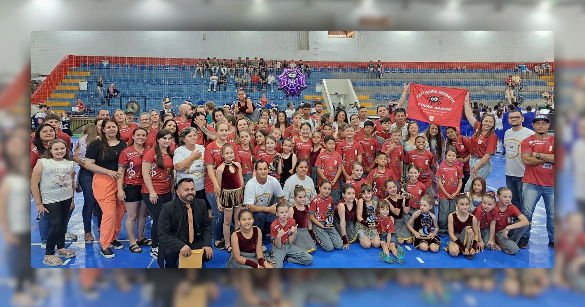 Fanfarra de São Mateus do Sul conquista vaga para representar o Paraná em campeonato nacional no Rio de Janeiro