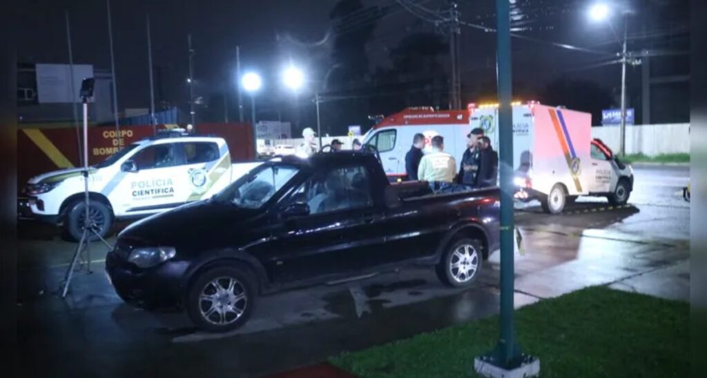 Jovem é morto a tiros enquanto padrasto o levava para festa em Ponta Grossa