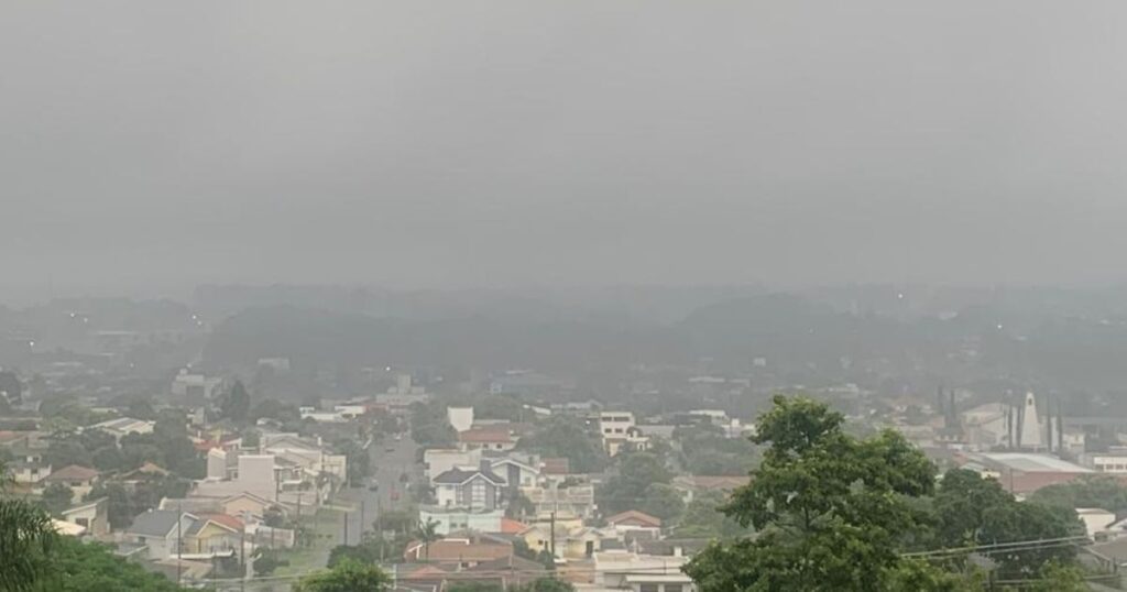 São Mateus do Sul registra 0,4 °C e inicia semana gelada