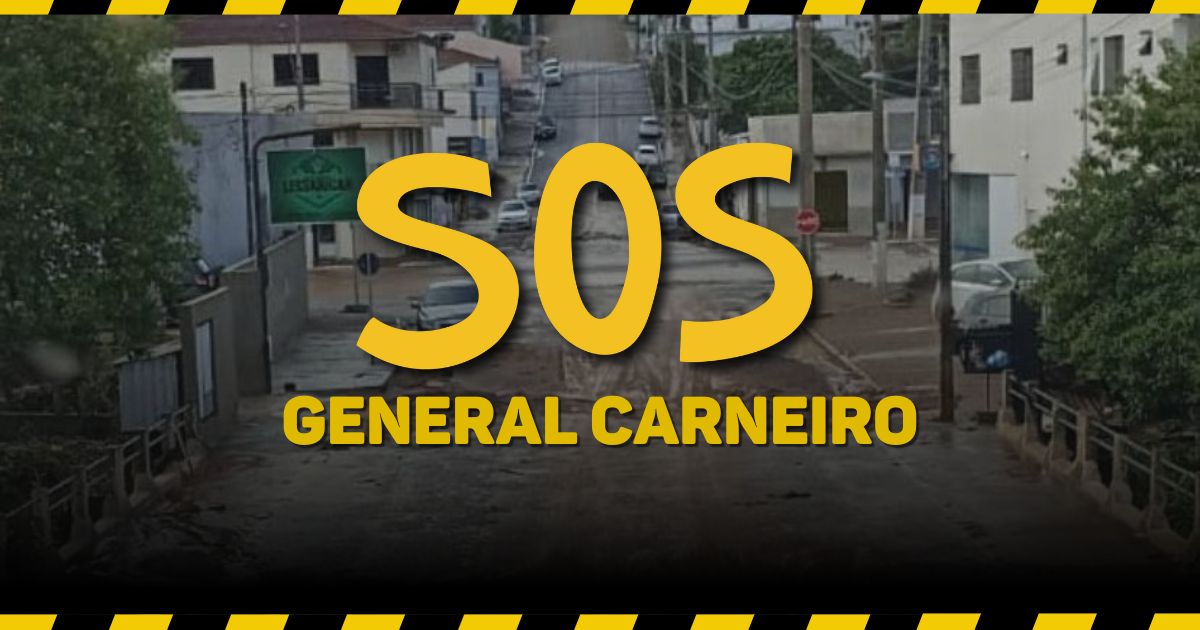 Começa campanha de arrecadação para as vítimas das chuvas em General Carneiro