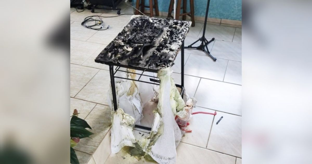 Igreja é alvo de vandalismo em Ivaí