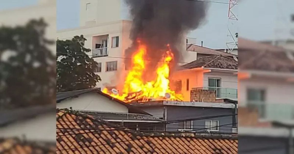 Menino de 10 anos salva família de incêndio em Santa Catarina