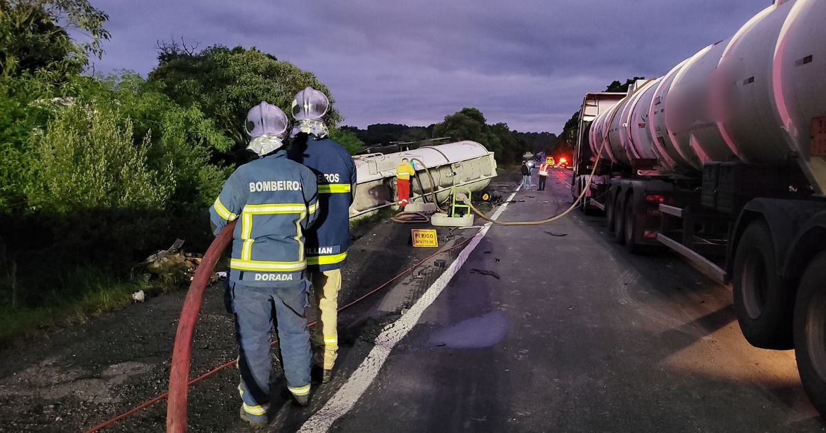 ATENÇÃO: Trânsito da BR-476 está liberado, mas haverá uma nova interdição; entenda