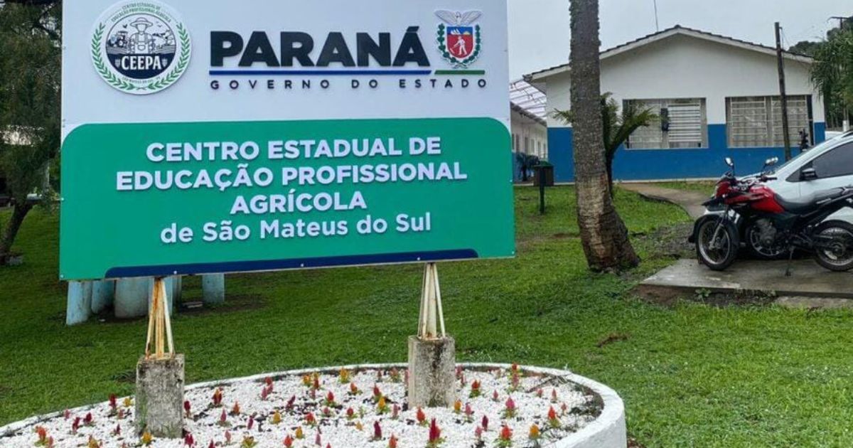 Colégio Agrícola de São Mateus do Sul abre inscrições para cadastro de reserva do 1º ano de 2025