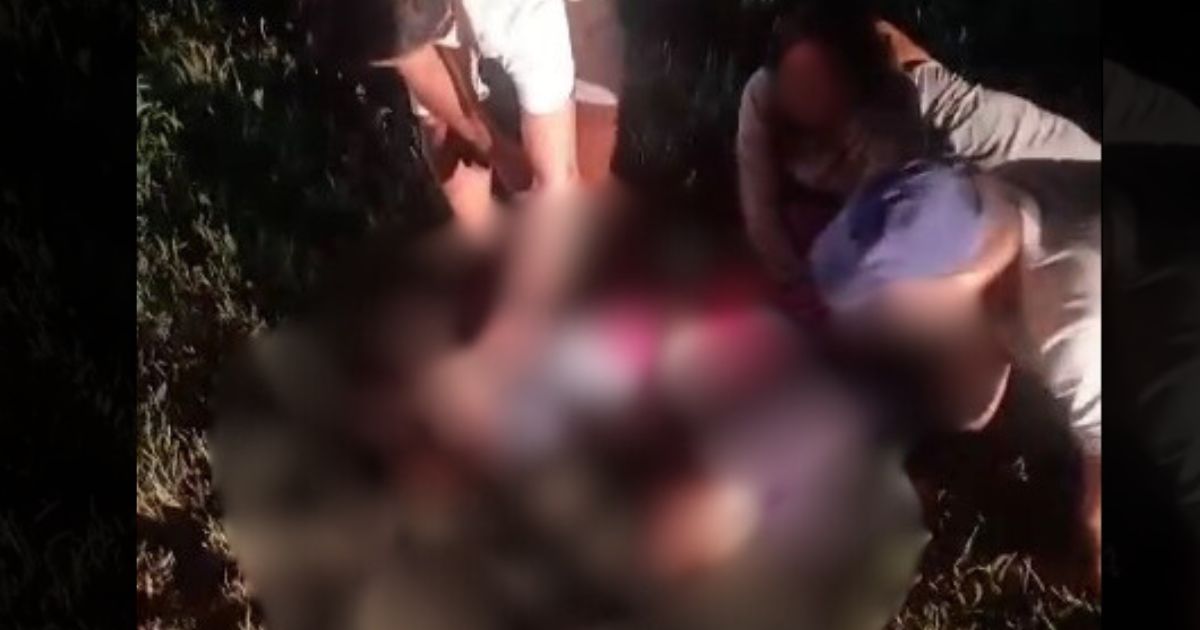 VÍDEO: Mãe faz apelo a Deus em desespero ao ver filhos feridos após grave acidente na BR-277