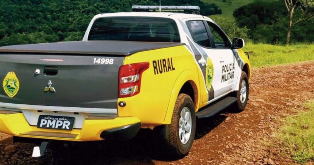Homem é preso por agredir e ameaçar os pais na zona rural de Mallet