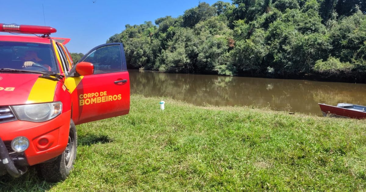 Três homens perdidos próximos ao Rio Iguaçu são resgatados pelos bombeiros em São Mateus do Sul