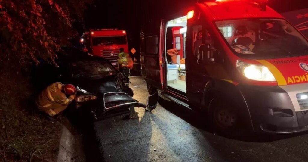 Grave acidente na BR-277 deixa seis pessoas feridas no Paraná