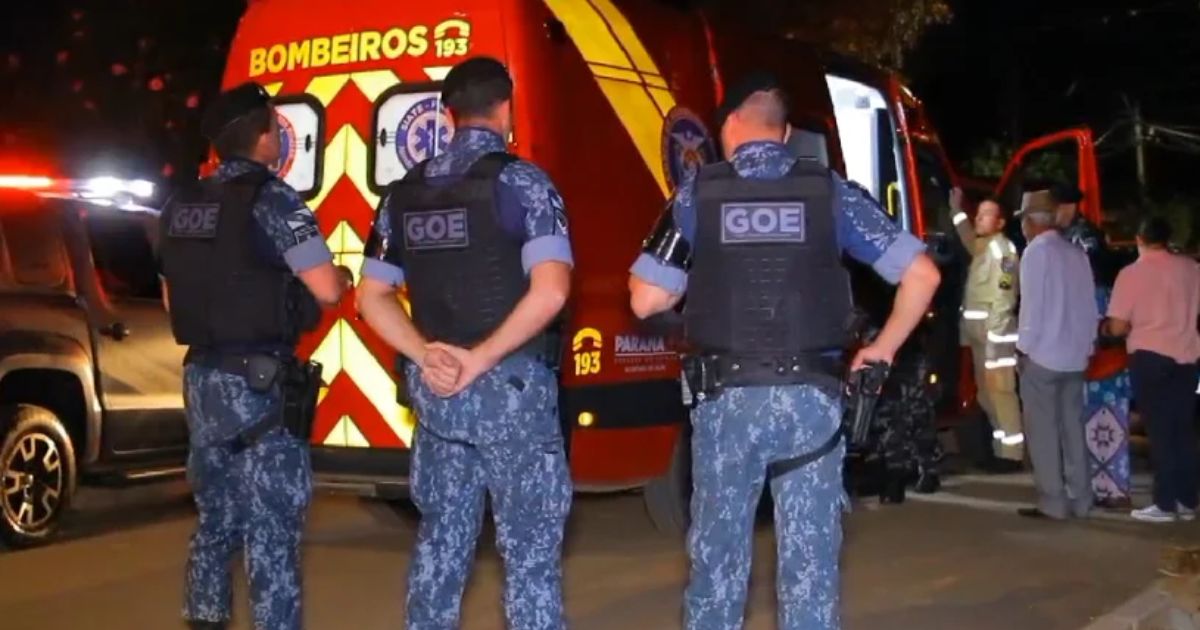 Homem pede socorro em igreja após ser baleado pelo amigo em Ponta Grossa