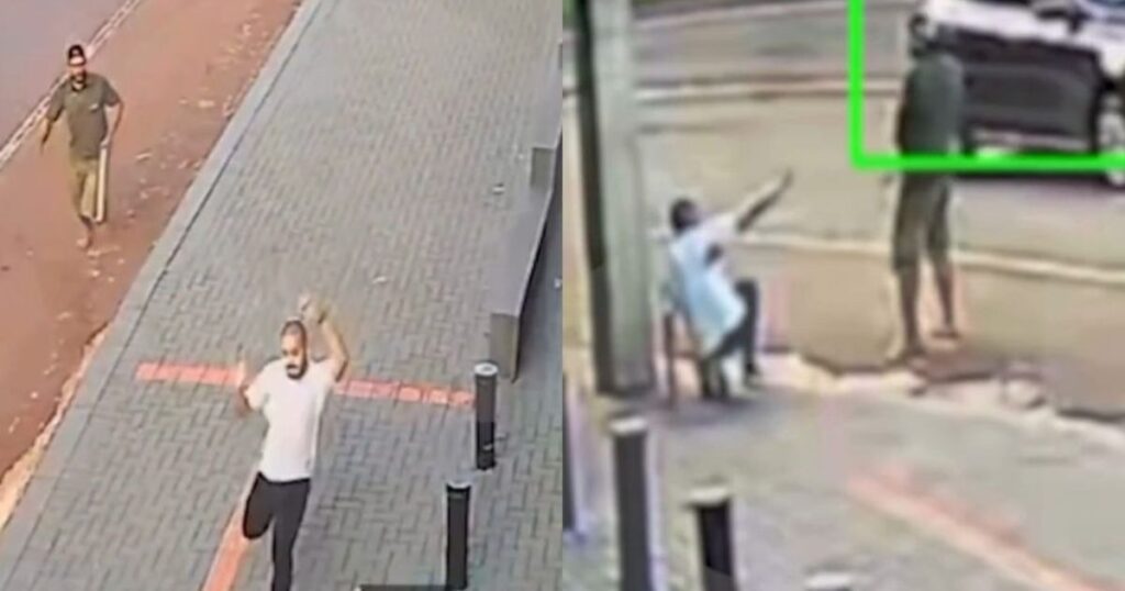 Suspeito em situação de rua ataca e mata pedestre no PR; veja imagens