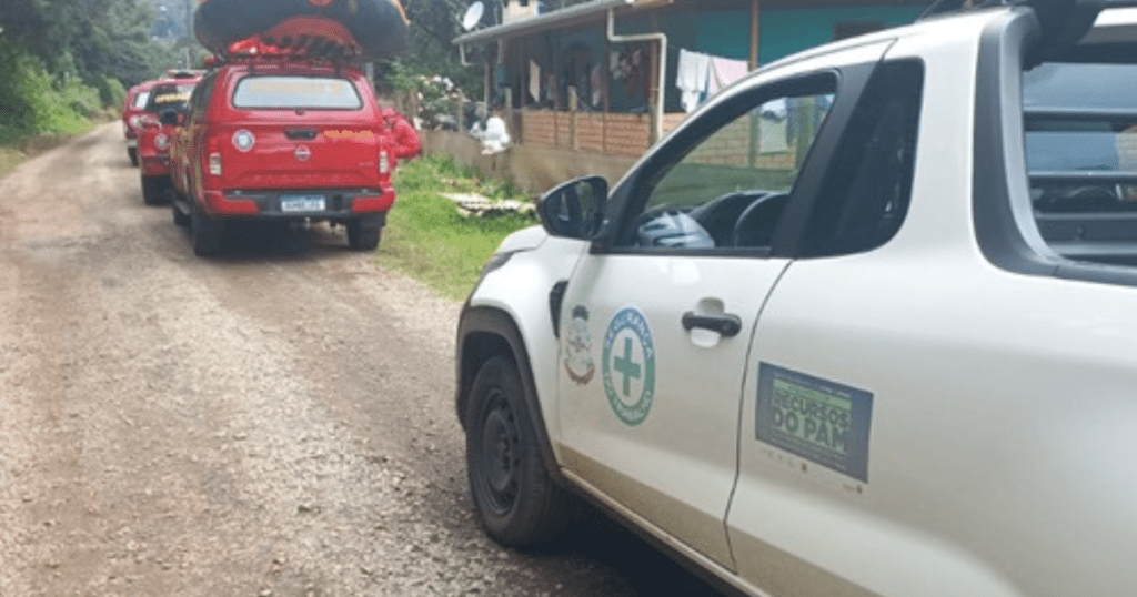 Quarto dia de buscas: equipes do Corpo de Bombeiros seguem mobilizadas em busca de homem desaparecido