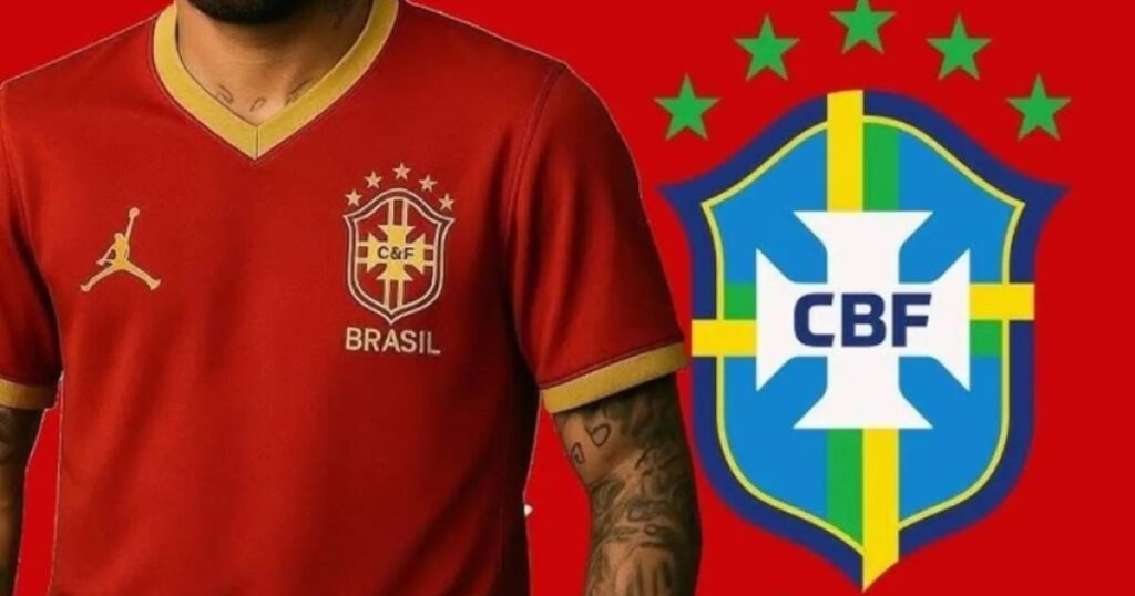 CBF se pronuncia após polêmica sobre camisa vermelha