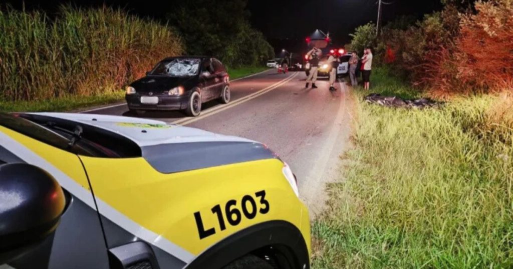 Homem morre após ser atropelado por frentista que saía do trabalho no Paraná