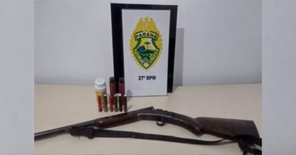 Homem é preso em São João do Triunfo por porte ilegal de espingarda