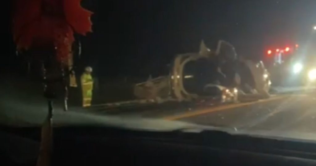 VÍDEO: homem morre em grave acidente na BR-277 em Palmeira