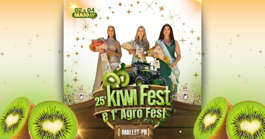 Escolha da Rainha e Princesas marca preparação para a 25ª Kiwifest e 1ª Agrofest em Mallet