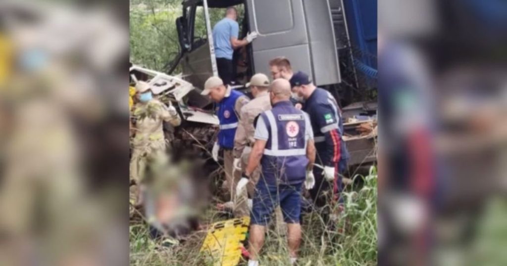Mais uma vítima do grave acidente na BR-476 morre no hospital; total de óbitos chega a cinco