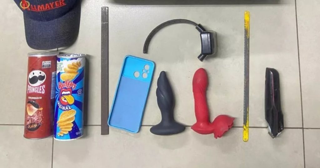 Ladrão é preso após furtar vibradores e ser flagrado por câmeras de sex shop em cidade do Paraná