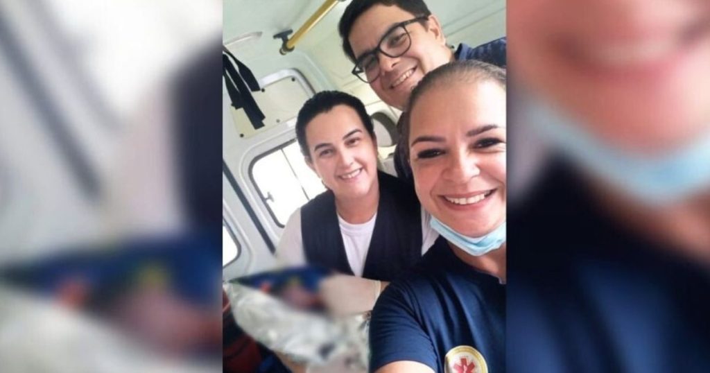 SAMU realiza parto e salva mãe e bebê em Ponta Grossa