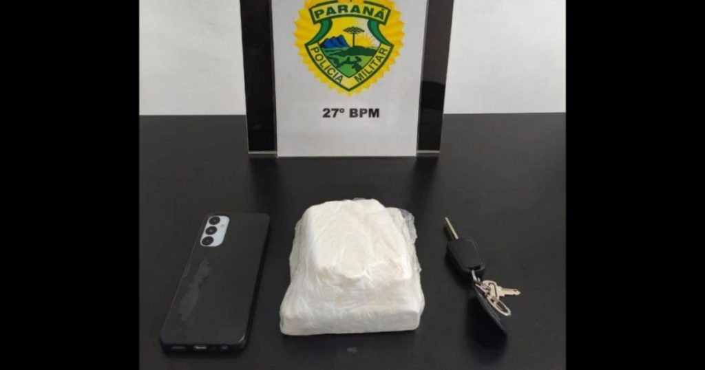 Homem é preso por tráfico de drogas em São Mateus do Sul